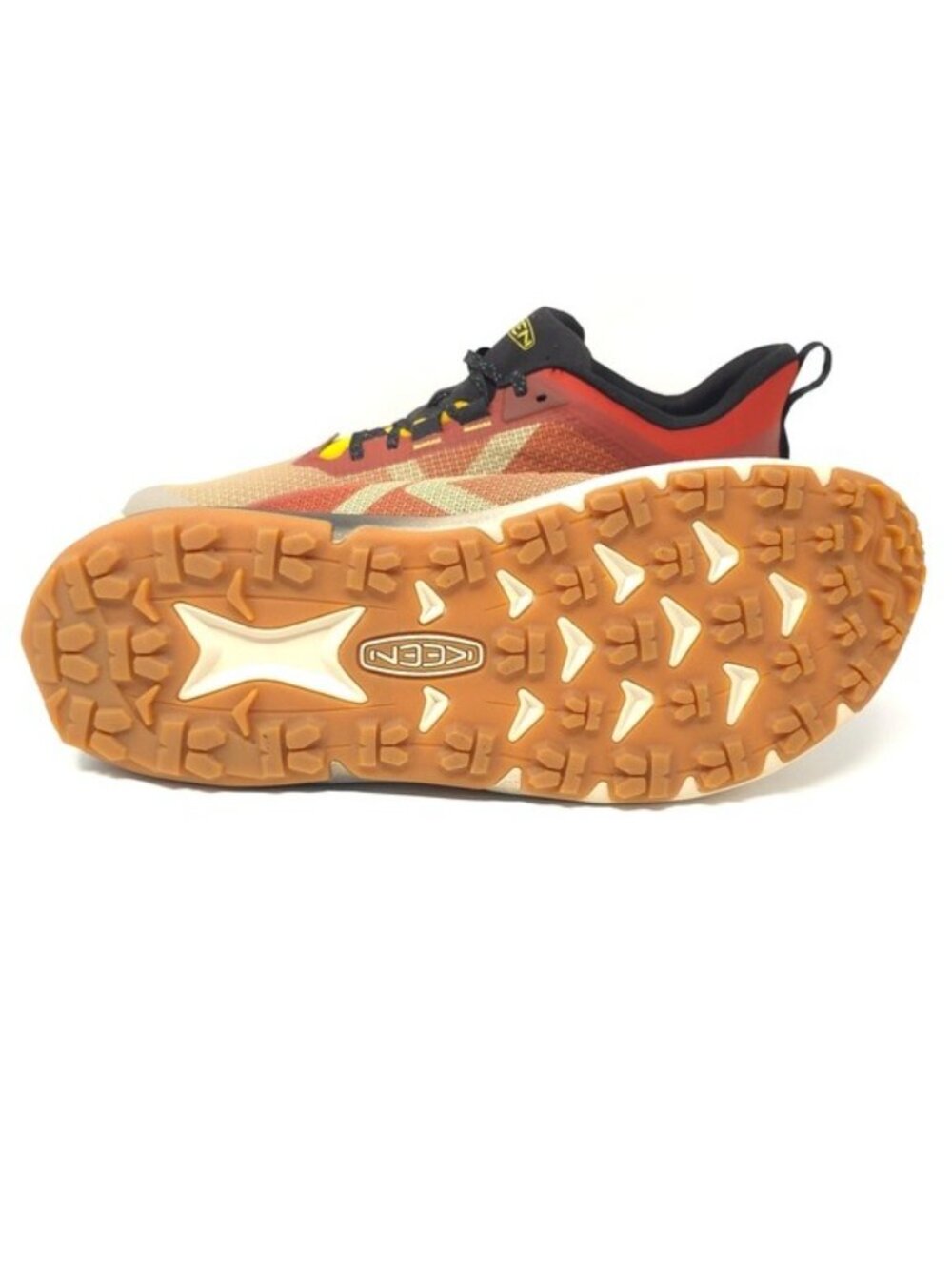 KEEN Sneakers 450 Dirt Hiking Curve Kompass Inovation Trail Safari Red Ochre - Picture 7 of 10